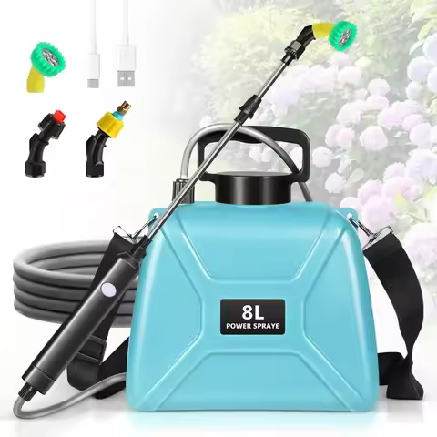 5L Automatic Electric Sprayer Garden Plant Sprayer Rechargeable Water Sprinkler Shoulder Pesticide S
