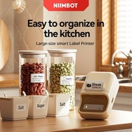 NIIMBOT B21 Label Printer Wireless Bluetooth Thermal Label Tape Roll Label Sticker Label Maker