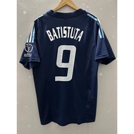 BATISTUTA jersey 2002 Argentina jersey Top Quality Retro Soccer Jersey custom T-shirt Football Jerse