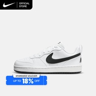 Nike Older Kids' Court Borough Low Recraft Shoes - White [DV5456-104]