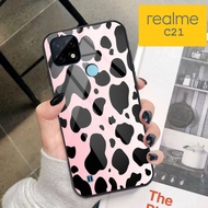 Softcase Kaca Realme C21 Planet case  [CP92-Realme C21]  Case Realme C21 - silikon realme c21 - Soft