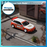 1:64 FUJI Pandem Honda Civic EG6, Red Lego