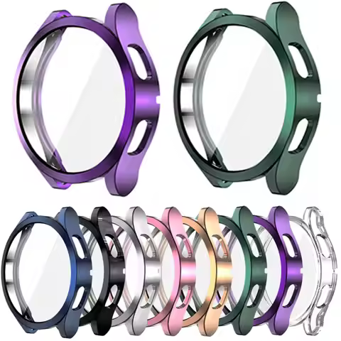 TPU Protective Case for Samsung Galaxy Watch 4 40mm 44mm Soft Screen Protecter All-Around Bumper She