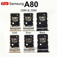 1X For Samsung Galaxy A80 SIM Card Tray Slot Holder Replacement Part SM-A805F