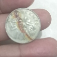 Uang Kuno Koin 10 cent singapura tahun 1991
