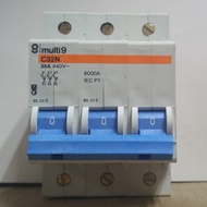 MCB Multi Original C32N 20A, 25A, 35A 3pole 3Phase/