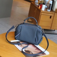 Royal Bagger TOGO Cowhide Handbag for Women Fashion Shoulder Crossbody Bag Genuine Cow Leather Doubl