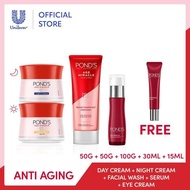 Sell Pond’S Age Miracle Day Cream 50G + Night Cream 50G + Face Foam