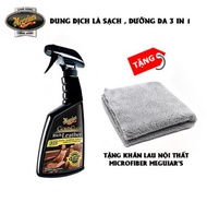 Meguiars Dung dịch làm sạch nhẹ  và dưỡng da 3 trong 1 dòng Gold Class - Gold Class Rich Leather Cle