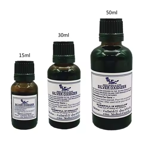 Silver Oxidizer Solution Blacken Gel Vintage Black Oxidized Jewelry Making Antique Liquid Extended L