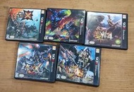 品相GOOD!! 3DS日版遊戲- 魔物獵人3G、4、4G、X、XX  5片一起（瘋電玩）
