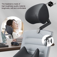[SNNY] Memory Foam Office Chair Headrest Attachment Adjustable Angle Universal Support Cushion Ergonomic Head Pillow for Chair Relieves Stress Fatigue