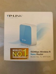 旅行輕便式TP-Link路由器nano router