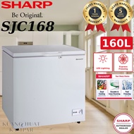 SHARP 160L CHEST FREEZER WITH DUAL COOLING SJC168 // CHIQ 170L FREEZER CCF142DW