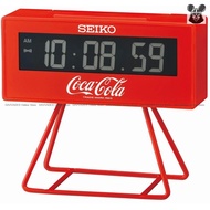 SEIKO QHL901R Coca-Cola Limited Edition 5000pcs LCD Stopwatch & Count Down Alarm Clock Red *Original