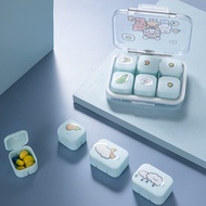 Portable Pill Box Mini Pill Organizer Pill Case Pill Container Medicine Box Medicine Storage Box