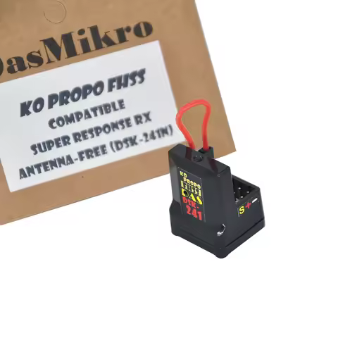 Dasmikro DSK-241N KO PROPO FHSS Compatible Receiver ANTENNA-FREE For KO PROPO EX-RR EX-2 EX-1 FHSS