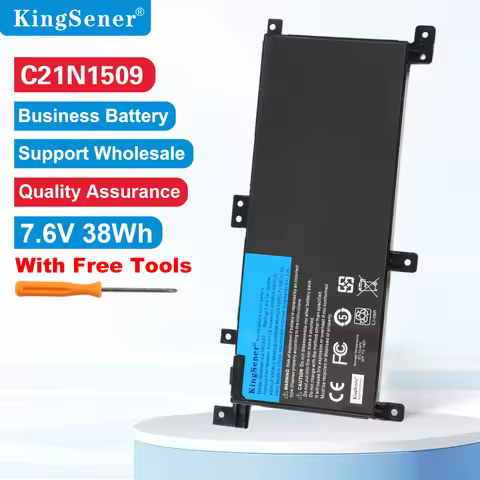 KingSener 7.6V 38WH C21N1509 Laptop Battery For ASUS X556U X556UA X556UB X556UF X556UJ X556UQ X556UV