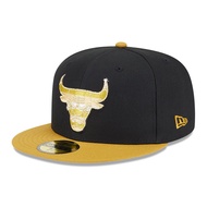 New Era Chicago Bulls Gold Logo 2025 59FIFTY Day Black Gold 59FIFTY Fitted Cap