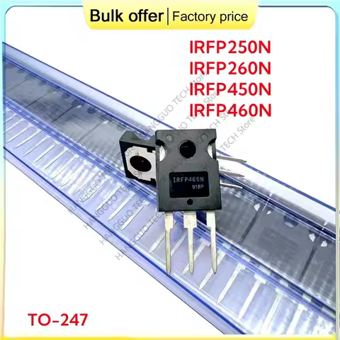 5pcs/Lot IRFP250N IRFP260N IRFP450N IRFP460N IRFP460 IRFP260 IRFP450 IRFP250 TO-247 M Field Effect T