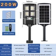 Anmuson  lampu tenaga surya1500W lampu jalan tenaga matahari 0 Tagihan Listrik lampu taman outdoor I