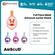 FULL FACE MASK JUNIOR AMSCUD SHARK