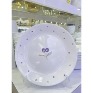 HOT🔥CORELLE VITRELLE TEMPERED GLASS ROUND LOOSE ITEMS-PLUM
