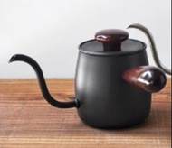 黑色 日本製 Miyacoffee 宮崎製作所 職人製作 不鏽鋼木柄手沖壺