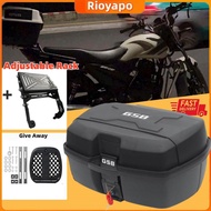 47L Box GSB Box Motor Top Box Motorcycle Storage Waterproof Givi Style Free Base Plate Shad Style Mo