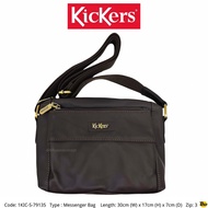 KICKERS Brand Men’s Leather Messenger Bag ( 1KIC-S-79135 )