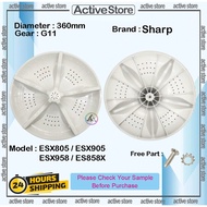 Sharp Washing Machine Pulsator Plate 360MM Gear11 ESX805 ESX905 ESX958 ES858X
