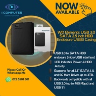 Wd Elements Usb 3.0 HDD External Case Hard disk Case Hd Enclosure 2.5"