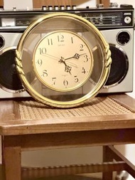 出售 80年代 精工Seiko 掛鐘，前後透明款，直俓約18cm,走時準確，外觀約85%新，用1粒2A電，有意請pm我，謝謝