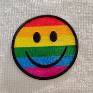 Arm Iron-On Patch Smile Face emoji heart Clothing Decoration Shirt Stickers DIY