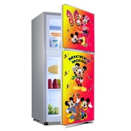 Mickey Pattern 2-door Refrigerator Sticker