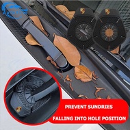 Car Wiper Hole Protective Cover Wiper Dust and Hole Plug Silicone Pad Dust Isolation Cover Anti Leaf