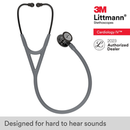 3M Gray Tube High Polish Smoke Finish Smoke Stem Cardiology IV 6238 3M Littmann Stethoscope