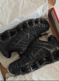 Nike Shox TL系列 "Black Metallic Hematite"通勤跑步鞋 女款 黑色