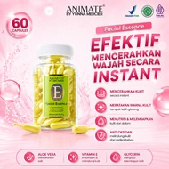 Animate Facial Essence Serum Vitamin E 100% Original BPOM-RecognizedOriginal | 60 Capsules