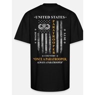 airborne paratrooper, 82nd airborne paratrooper Men’s Short Sleeve Graphic T-shirt Collection1 pc,