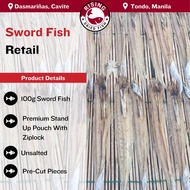 100g Boneless Espada Fish Daing Cebu - Authentic Filipino Tuyo, to Fry ( in stand-up pouch )