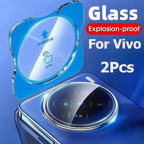 2 Pcs Tempered Glass Camera Protector For Vivo X200 Ultra X200S X100 X100S Pro XFold 3 Pro 4 5 S30 P
