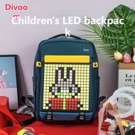 Divoom Divoom Audio Pixel Backpack Children Large Capacity Backpack 2023 New Style Student School Bag Birthday Gift