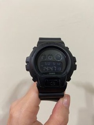 二手CASIO 卡西歐 G-SHOCK DW-6900BB 霧黑手錶