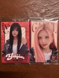 IVE Yujin & Gaeul Photocards ive 餅卡