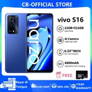 【Produk Baru HPSD】hp VIVO S16 RAM 12GB512GB ROM 5G ponsel Dual