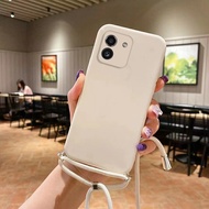 Softcase Tali For Samsung A03 | Case Camera Protech | Case Macaron Samsung A03 | Softcase Samsung A0