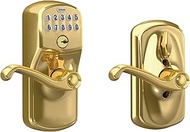 Schlage FE595 V PLY 505 FLA, Flex Lock, Bright Brass