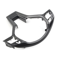 Car Steering Wheel Cover ABS Decorative Trim For Mercedes Benz CLA/ SLK/ E/ C/GLA-CLASS C117 C207 C1