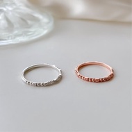 簡約個性【 波光粼粼滿天星 】s925純銀 戒指  || 獨家開版